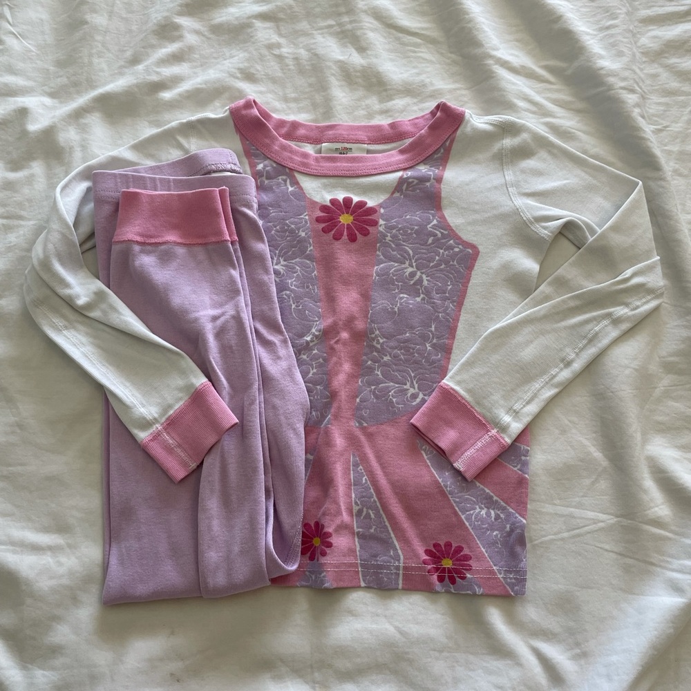 Hanna Andersson Princess Long John Pajamas